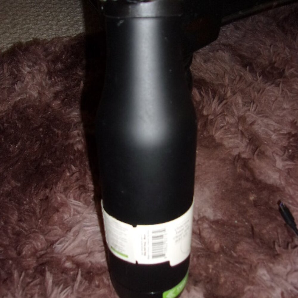 Ello Riley 18oz black slim VACUUM Insulated STAINLESS Steel Water BOTTLE New - Picture 3 of 6